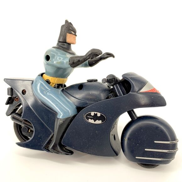 Batcycle 1992 DC Comics Kenner Bat Motorcycle Batman the Animated Series - Picture 2 of 8